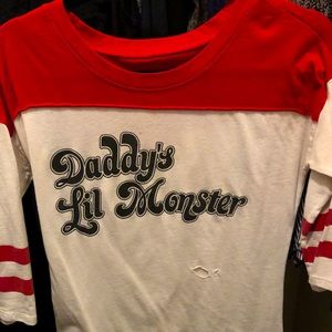 Daddy’s Little Monster Harley Quinn Cosplay Shirt